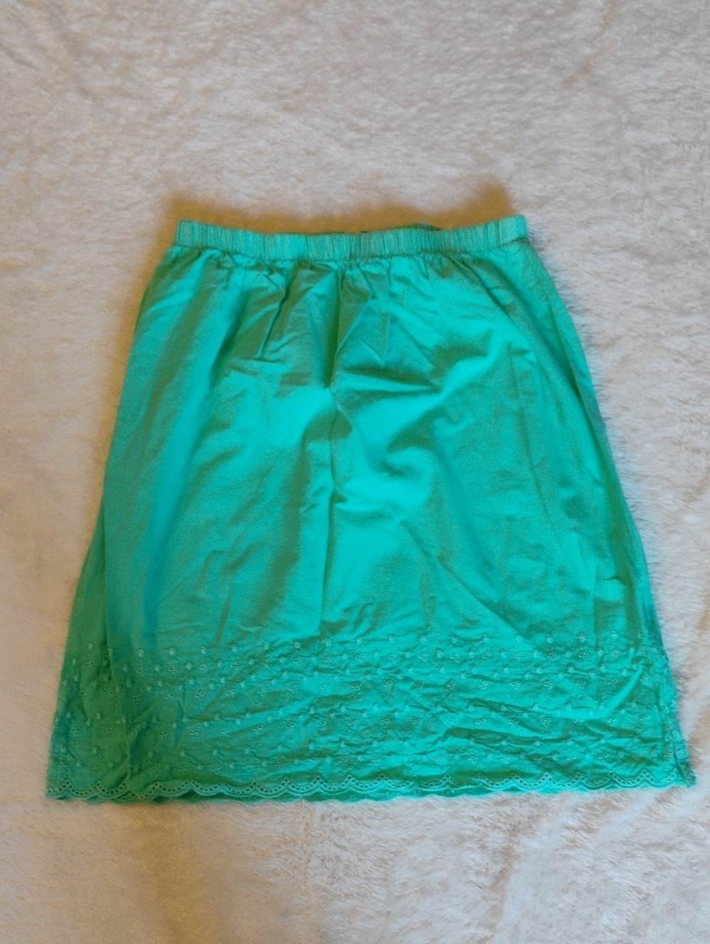 Fresh Produce Y2K Deadstock Nwt Mint Eyelet Skirt